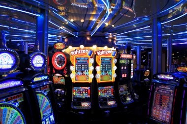 Live casino table with professional dealers and multi-camera setup